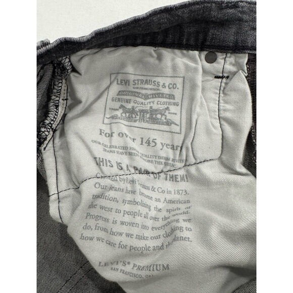 LEVI STRAUSS & CO LOT 519 PREMIUM BIG E Men's Jeans Size W34 L32 Slim Fit - Picture 6 of 8